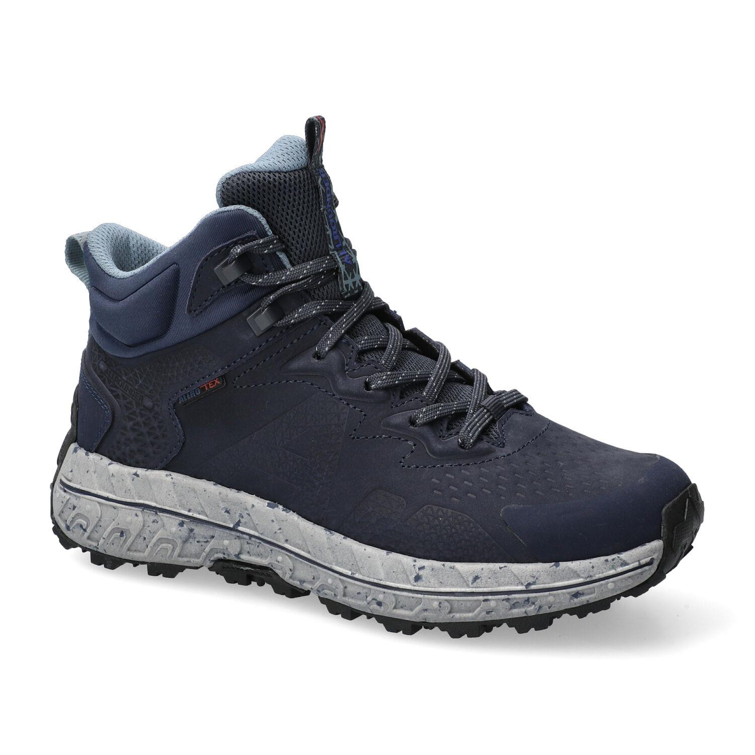 lacets femme modèle X-gravel-tex bleu nuit - Mephisto